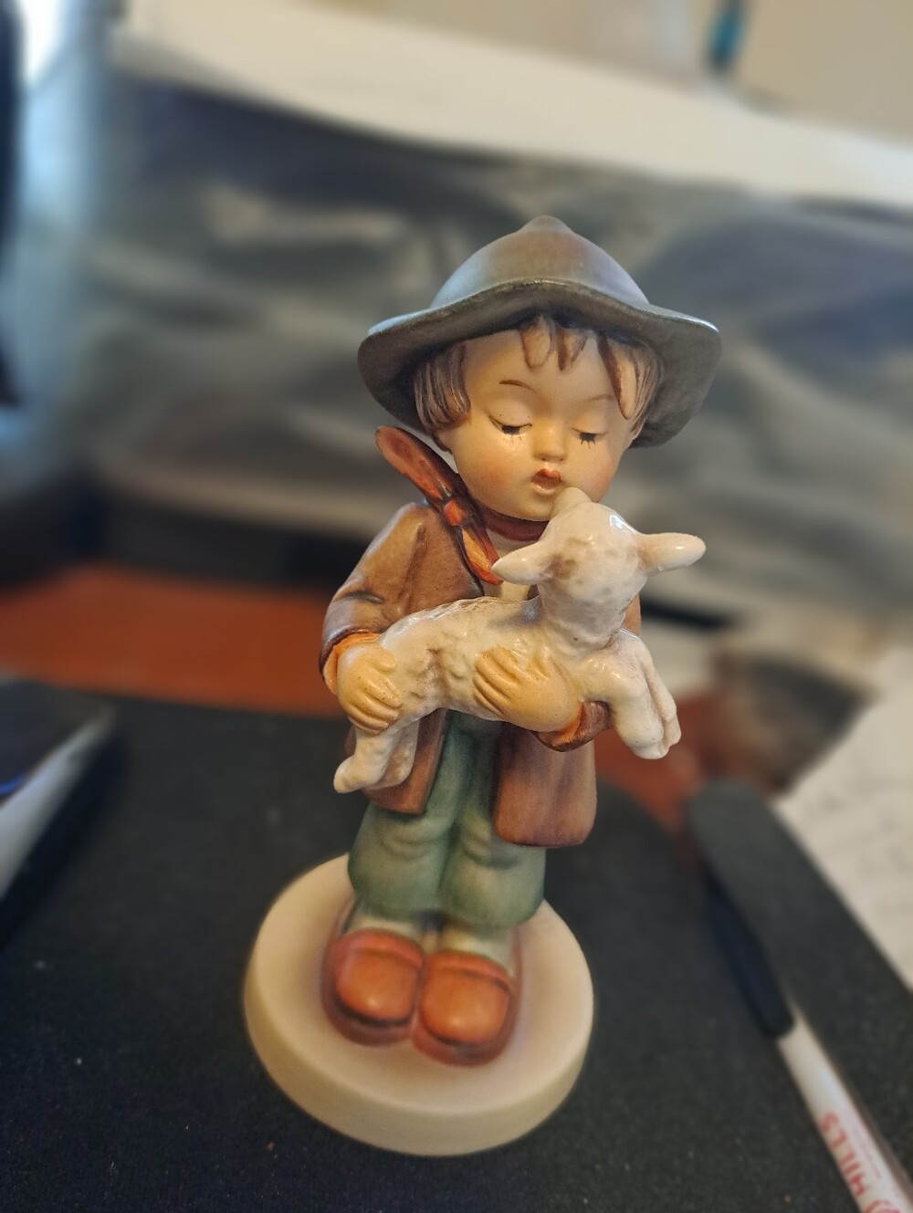 Rare Vintage Goebel Hummel Lost Lamb # 68 Figurine Excellent!